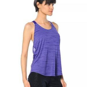 NIKE Elastika Dri-Fit Heathered Racerback Tank